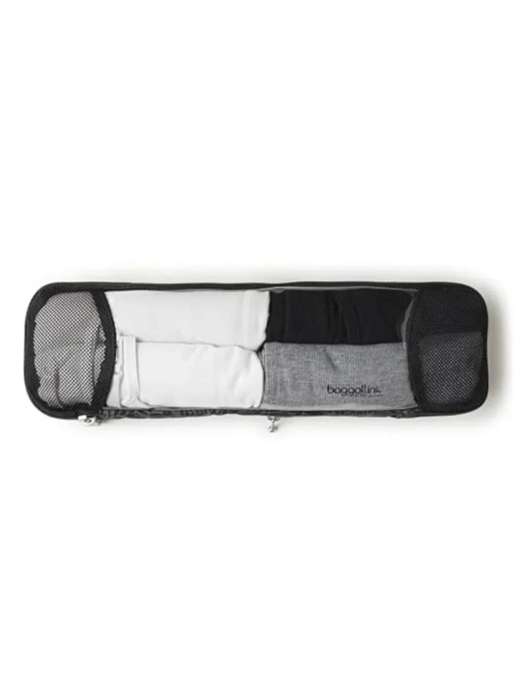 Compression Packing Cube Travel Organizer Bag Zipper Luggage Clothes Storage